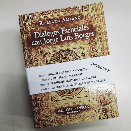 Diálogos Con Borges - 4 Tomos - Libro Objeto Imperdible!