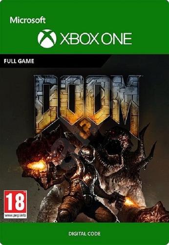 Doom 3 Xbox One Original - Código - Dgames