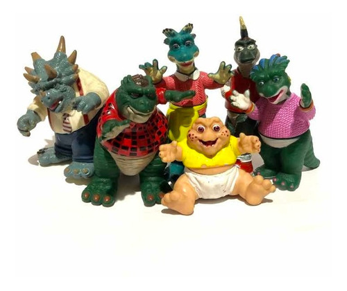 Familia Sinclair Disney Dinosaurios Completa Impecable