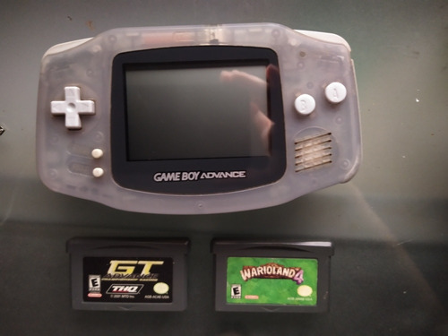 Game Boy Advance Con Juegos, Funda Y Cargador, Original Todo