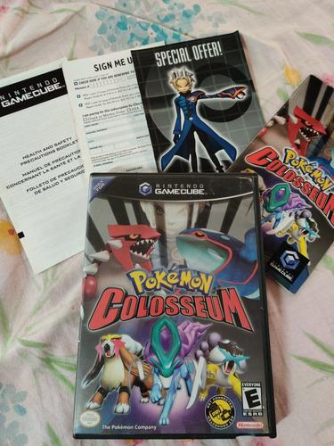 Juego De Pokémon Colosseum Para Gamecube Como Nuevo