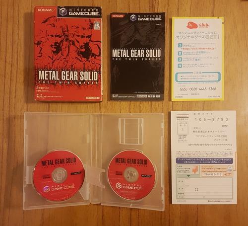 Juegos Nintendo Gamecube Metal Gear Resident Evil 3 Strikers
