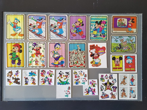 Lote Stickers Originales Disney Año 