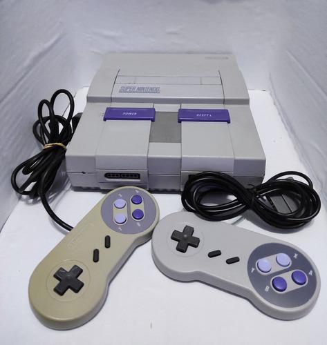 Nintendo Super Nes - Version Usa + 1 Control