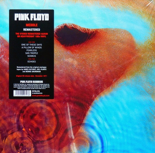 Pink Floyd Meddle Vinilo Nuevo Lp  Stock