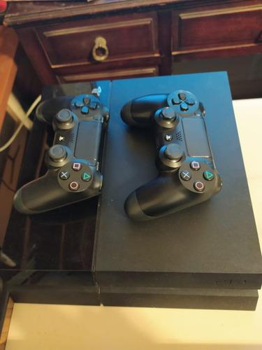 Playstation 4 500gb Sony + 2 Joystick + 6juegos+ Auricular