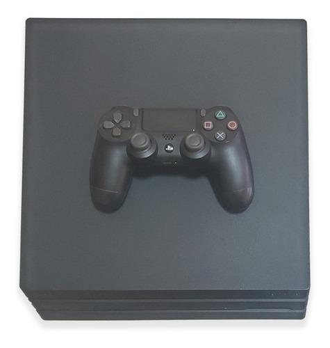 Ps4 Pro 1tb 4k Hdr + 1 Control + Cables Playstation 4