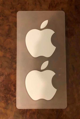 Sticker Apple Original Precio Por Cada Plancha De 2 Stickers