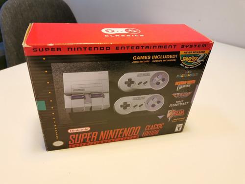 Super Nintendo Classic Edition - En Caja Y Con +100 Juegos