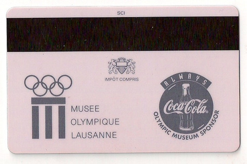Tarjeta Musée Olympique Lausanne C/sellos De Grecia De 