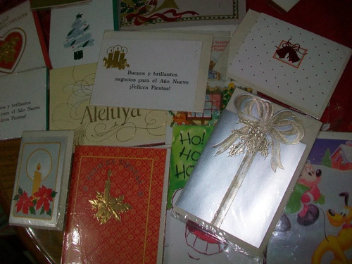 Tarjetas Navideñas Hermosas Empresa Notabil Lote X 10