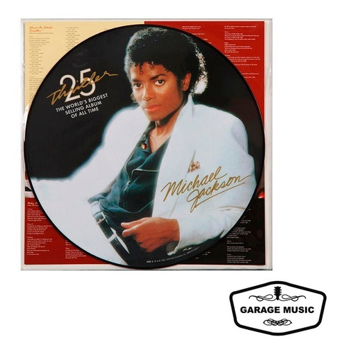 Vinilo Michael Jackson - Thriller - Picture Disc - Sony