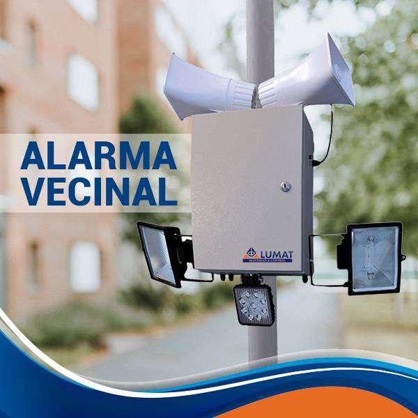 Alarma Vecinal Monitoreada - Instalada