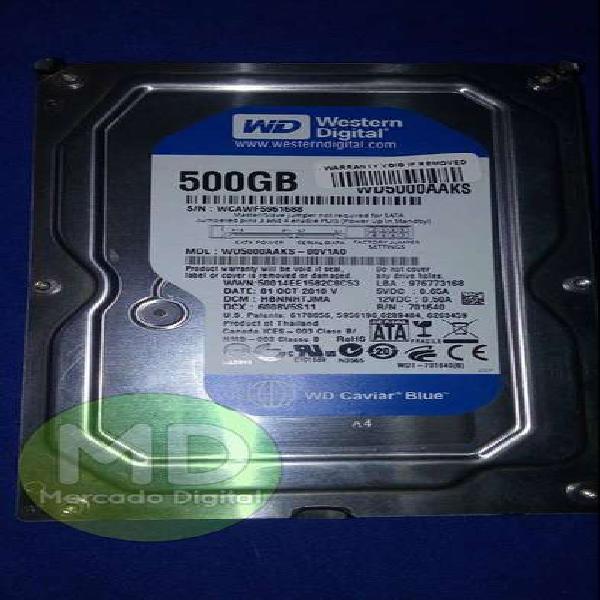 DISCO HDD SATA 500 GB ESTADO EXCELENTE LA PLATA CENTRO