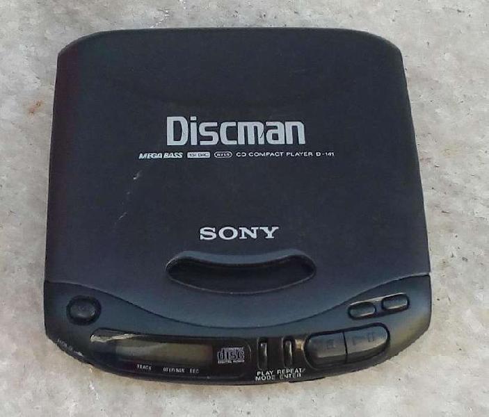 Discman Sony D-141 Megabass.para reparar o repuesto.