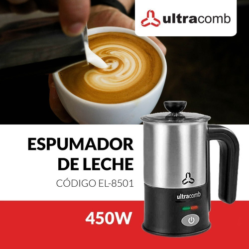 Espumador De Leche Ultracomb El Emulsionador Latteccino