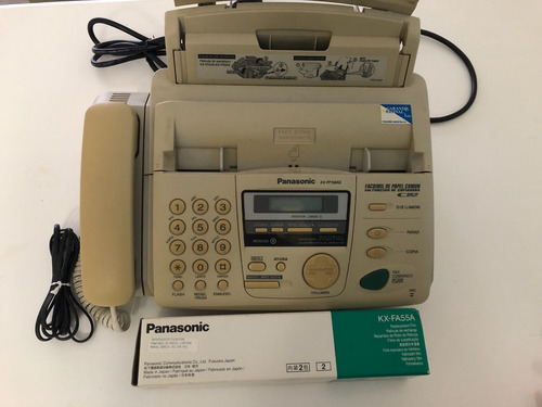 Fax Panasonic Papel Común. Fotocopiadora Funcionando