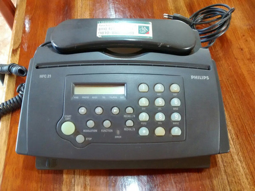 Fax Philips Hfc 21