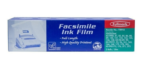 Film Para Fax Panasonic Fullmark Ttrp55, 2 Rollos Insunet