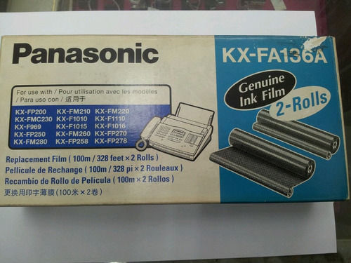 Film Para Fax Panasonic Kx-fa136a X2de 100m