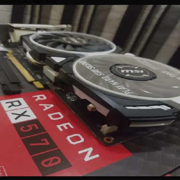 Placa de Video MSI Radeon Rx570 4GB Armor OC