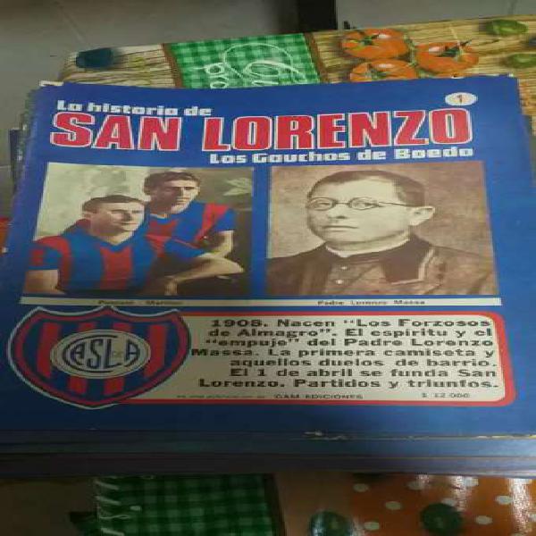 Revistas San Lorenzo-Colección de revistas La historia de