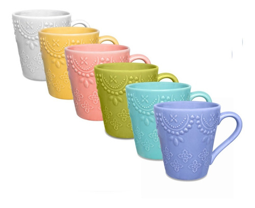 Taza De Cerámica Jarro Mug Taza Grande - Varios Colores