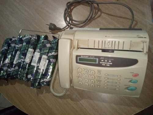 Teléfono Fax Sharp Fo-175 Con Rollos De Papel