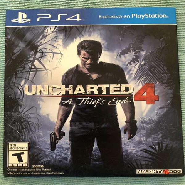 Uncharted ps4