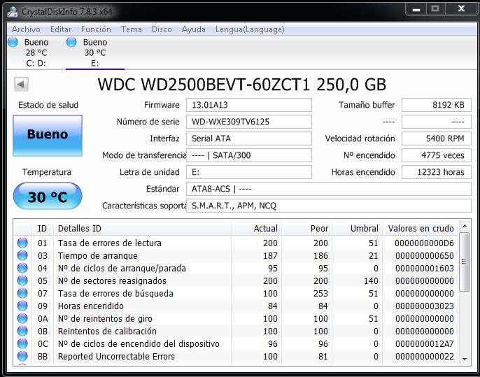 disco rigido 250gb 2.5