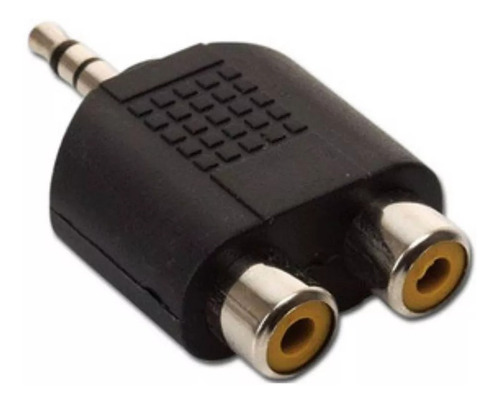 Adaptador De 2 Rca (h) A Plug 3,5mm (m) - Ditron