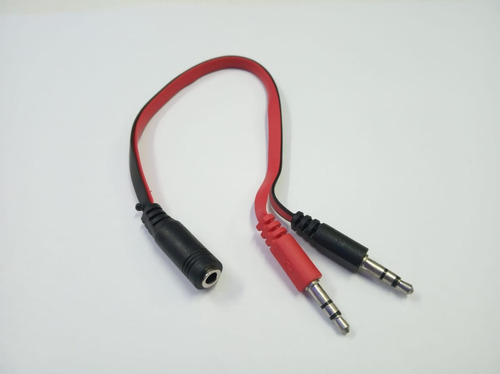 Adaptador Manos Libres A Pc Miniplug Audio 3.5mm - Polotecno