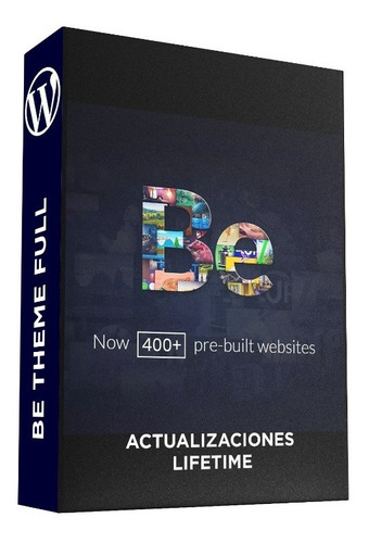 Betheme Wordpress + 400 Plantillas + Actualizaciones X Vida