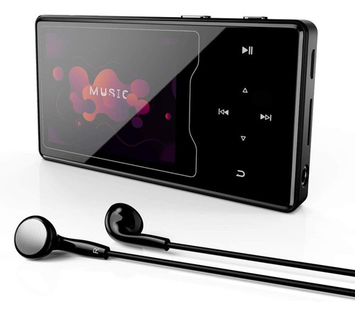 Mp3 Mp4 Radio Grabador Sd Bluetooth Recargable + Auriculares
