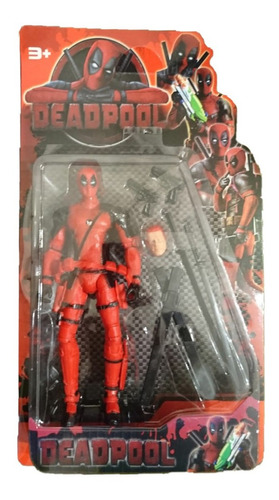 Muñeco Deadpool Con Accesorios