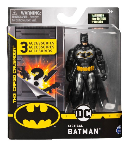Muñeco Tactical Batman Articulado Con Accesorios 