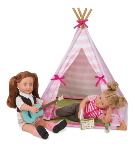 Our Generation. Carpa Con Accesorios. Mini Suite Teepee.
