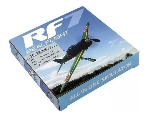 Simulador Aeromodelismo Para Rc Futaba Y Otros Rf7 Para Pc