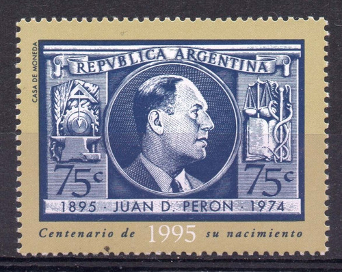 Argentina  Gj ** Me  Mint Perón Politicos A