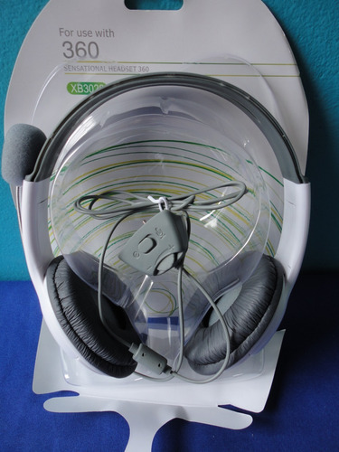 Auricular Vincha Con Microfono P/ Xbox 360
