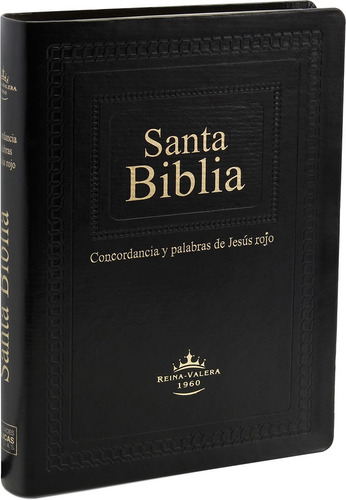 Biblia Letra Gigante De Lujo Negra Reina Valera 