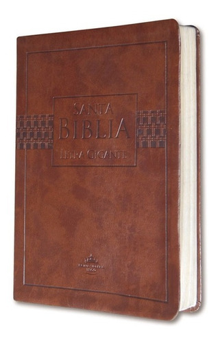 Biblia Letra Gigante Tapa Blanda Cafe Reina Valera 