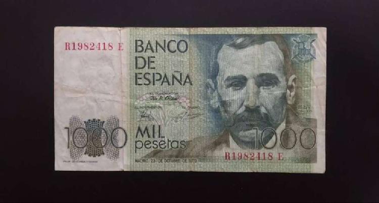 Billete España 1000 Pesetas 1979