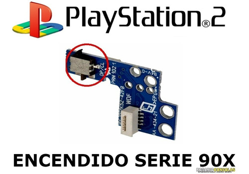 Boton Encendido Playstation 2 - Serie 