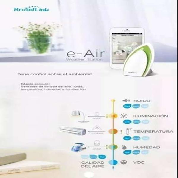 Broadlink Air 1 A1 Smart Sensor Aire Temperatura Ruido Luz