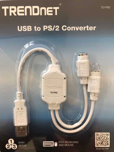 Cable Adaptador Usb A Ps2 Trendnet Modelo Tu-ps2
