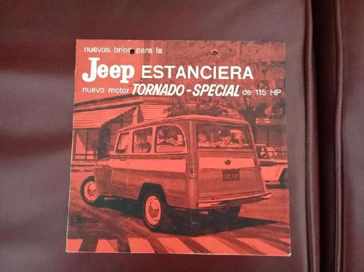 Catalogo Jeep Estanciera.