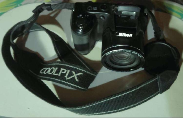 Cámara Digital Nikon Coolpix L330, 20mp, zoom 26x, memoria