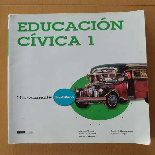 Educación cívica 1 santillana