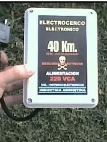 Electrificador Boyero De Cercos 40km 220vca